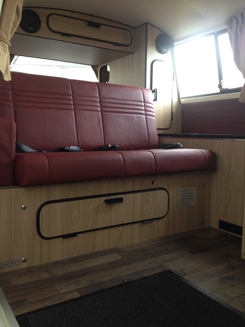 VW T2 Campermöbel – Schubkästen/Fronten im Detail